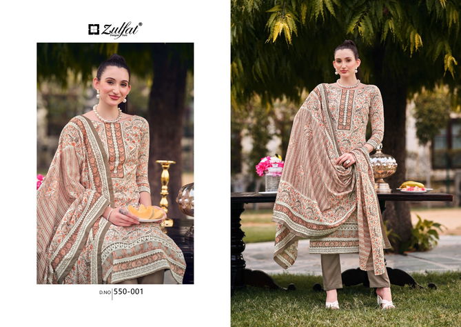 Hakoba 550 By Zulfat Summer Special Printed Cotton Dress Material Wholesale Price In Surat
